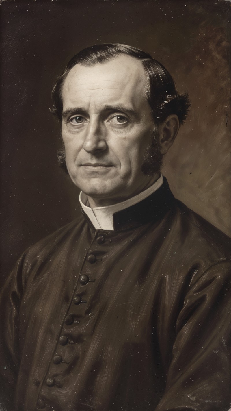 Portrait de l'abbé Edouard Bruitte